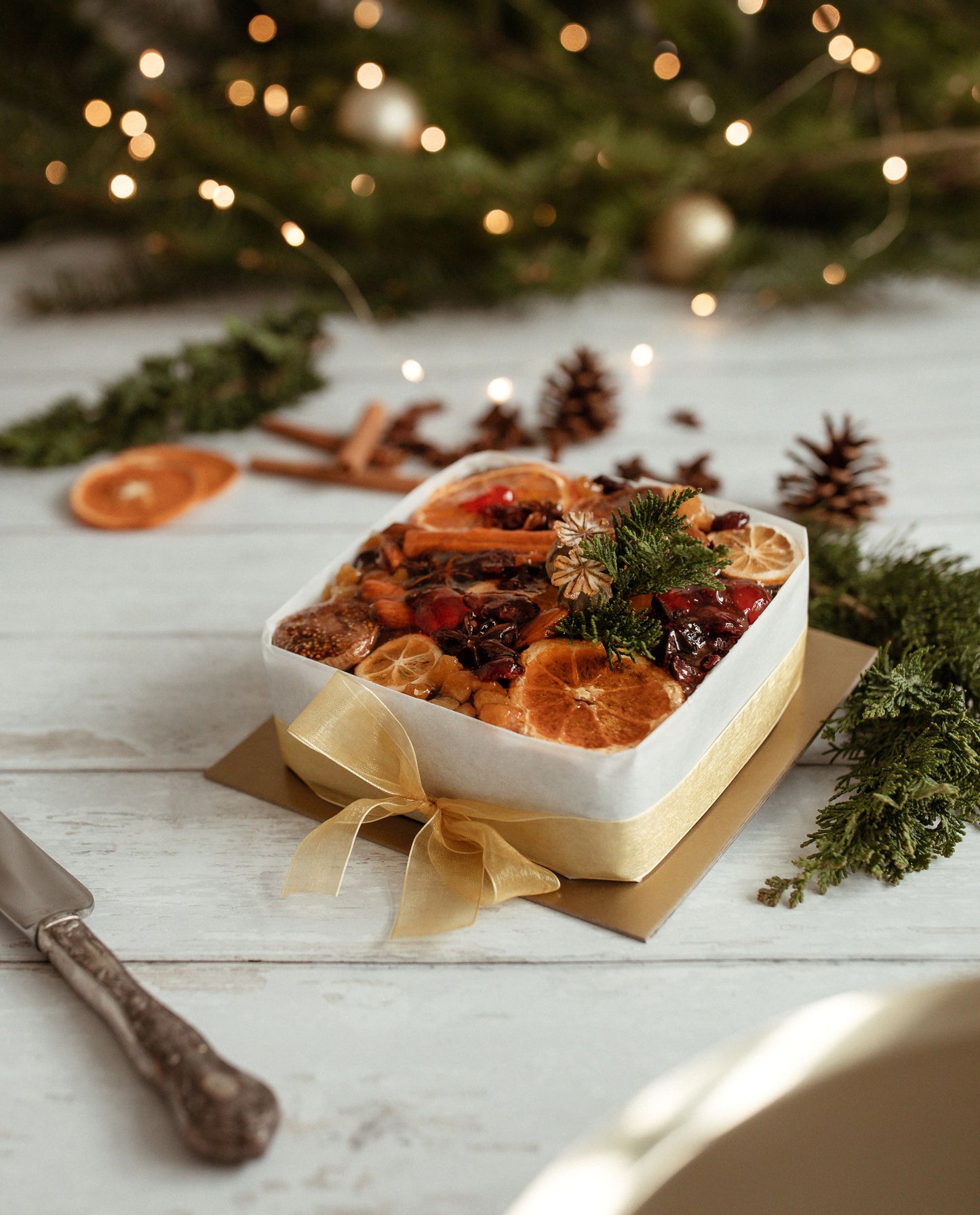 Traditional Christmas cake