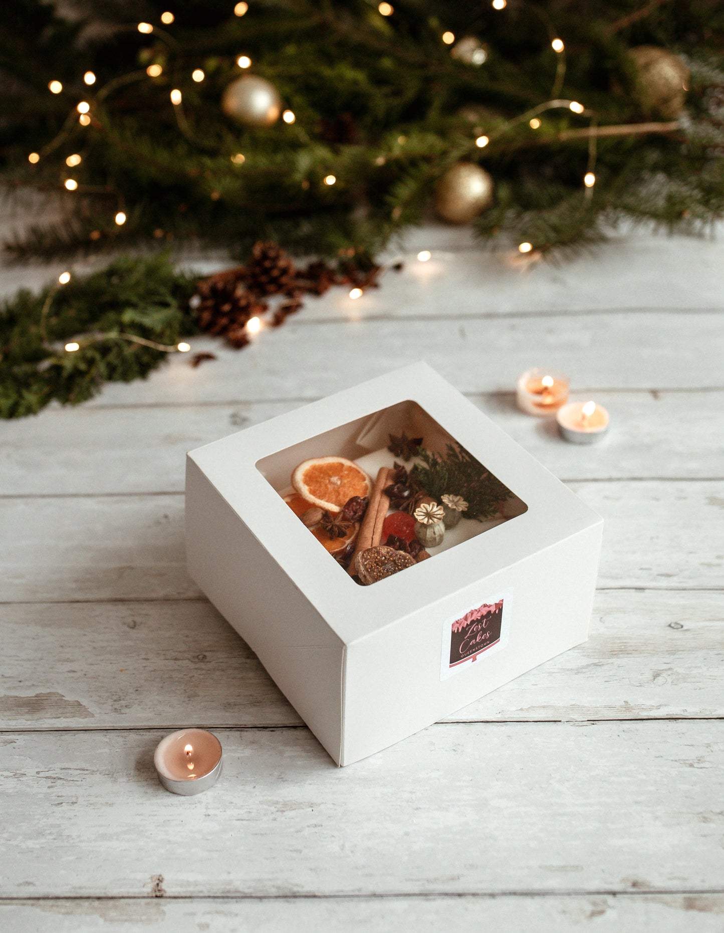 Traditional Christmas cake