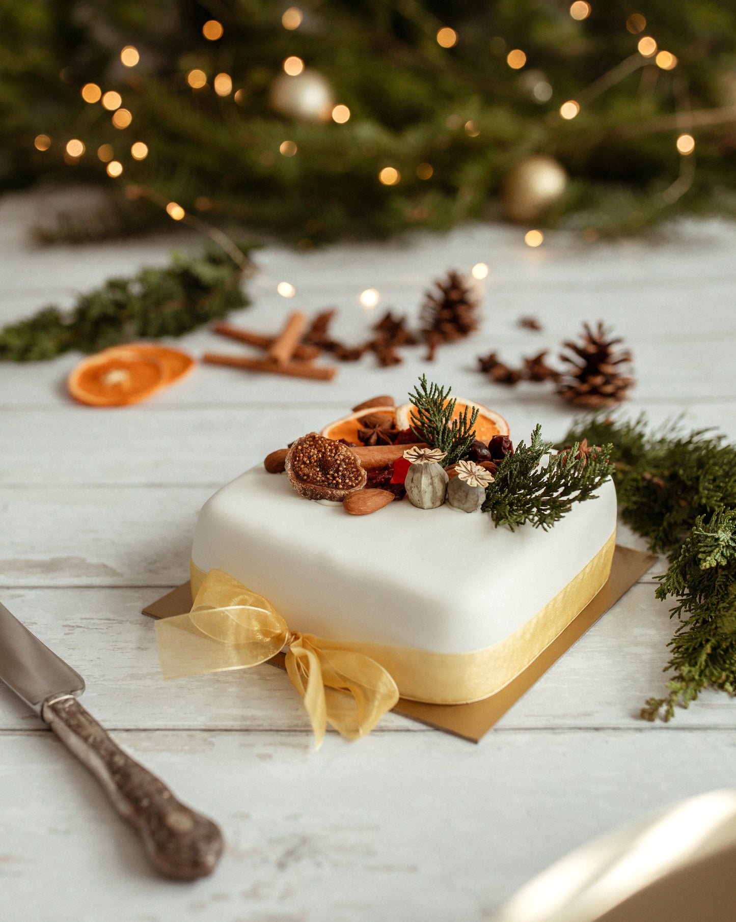 Traditional Christmas cake