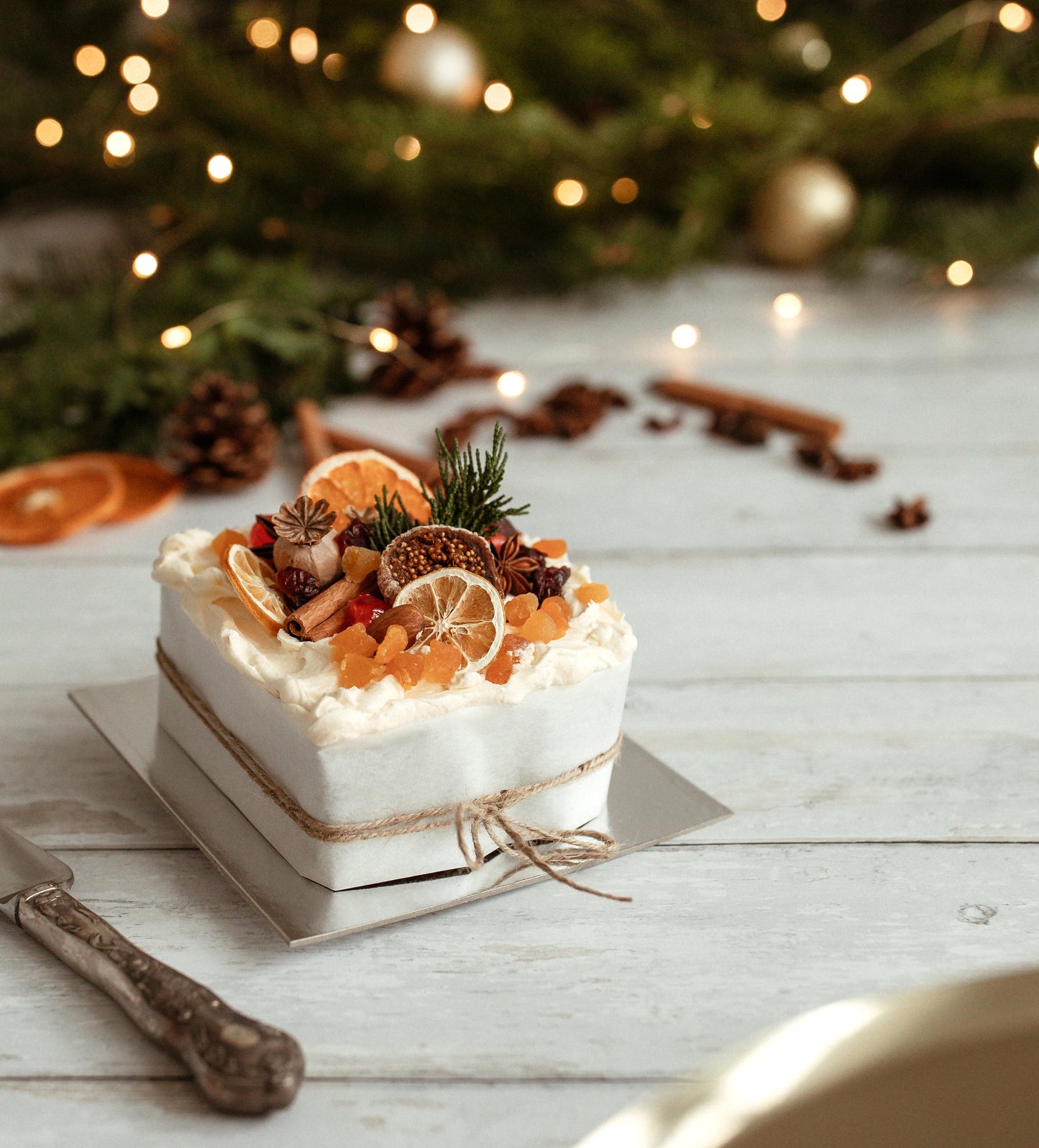 Traditional Christmas cake