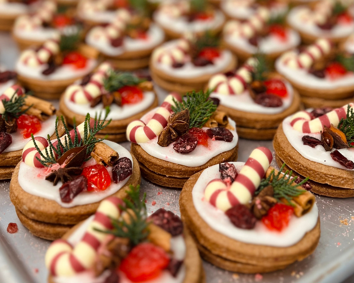 Christmas biscuits