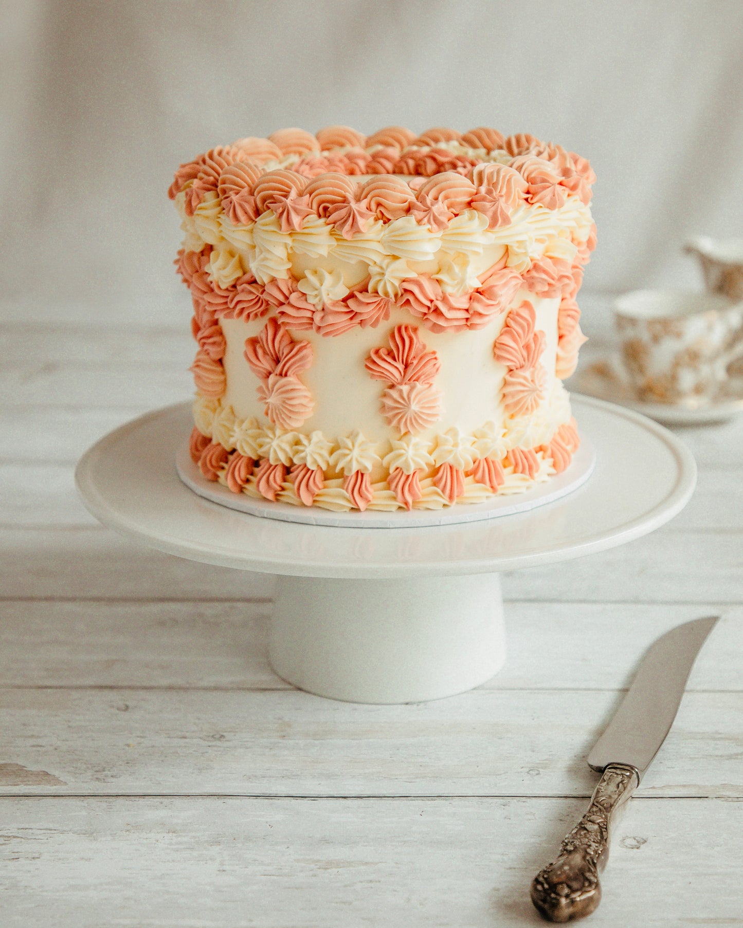 Victorian style cake